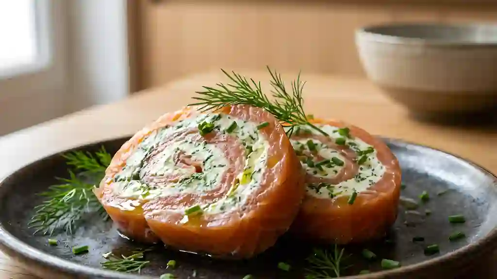 Ballotine Fondante Saumon et Herbes - Photo de présentation