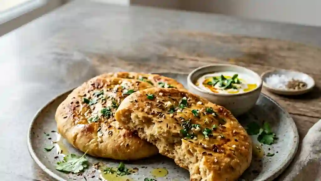 Galettes Tunisiennes au Pois Chiche et Cumin - Photo de présentation