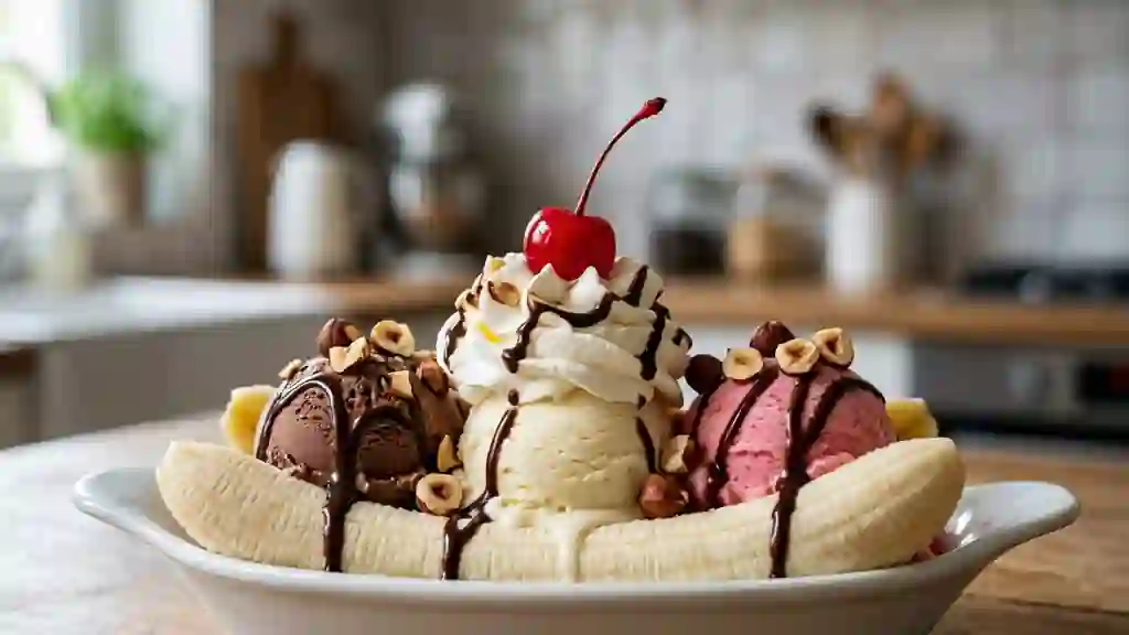 Banana Split Fondant et Croquant - Photo de présentation
