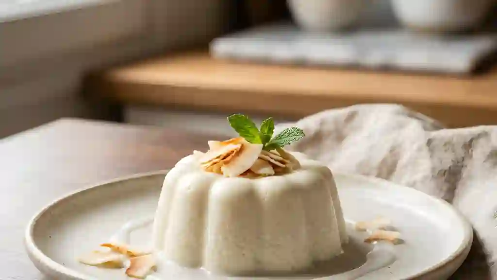 Bavarois Coco Nuageux - Photo de présentation