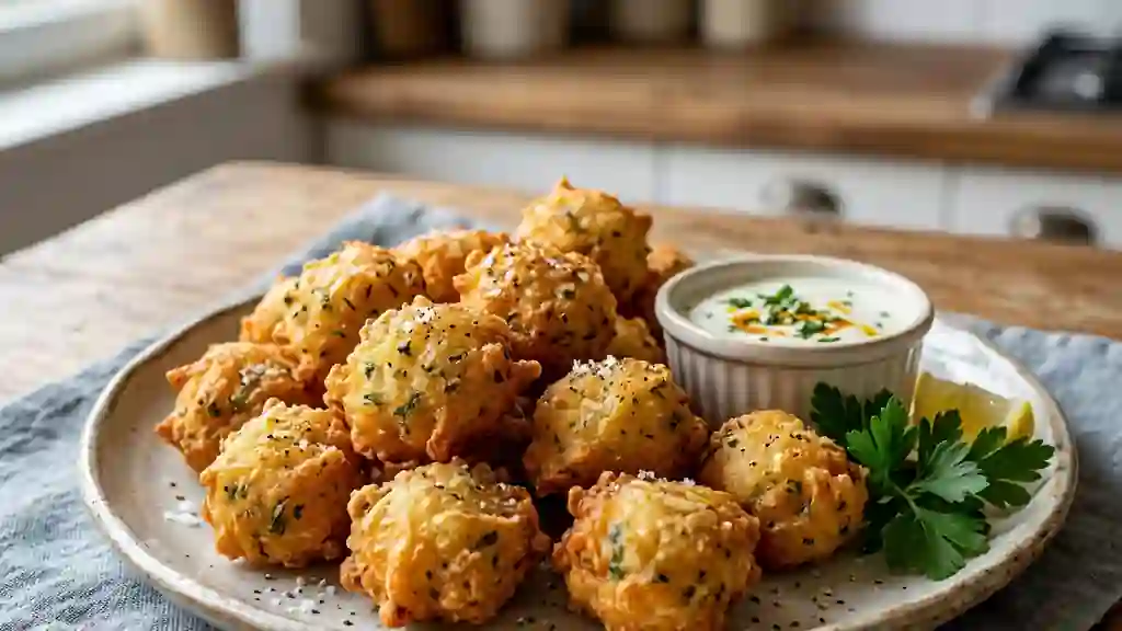 Beignets de christophines croustillants - Photo de présentation