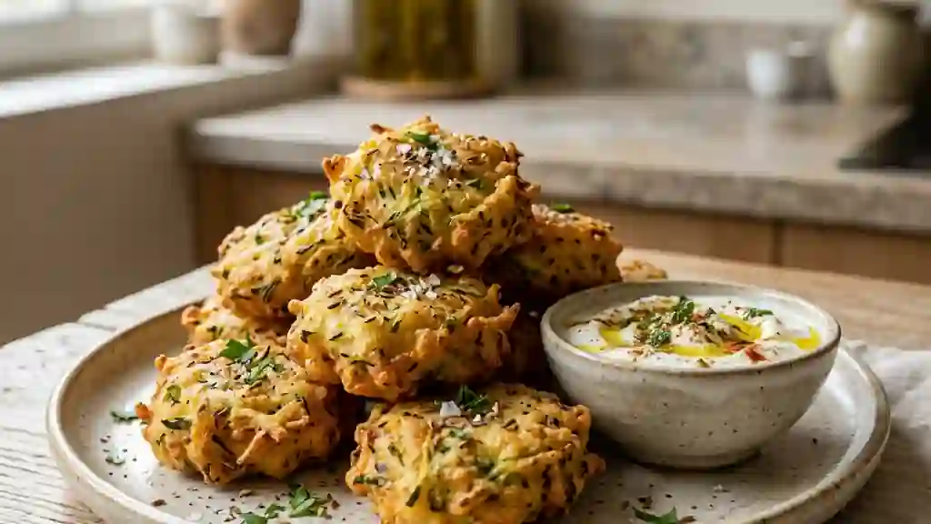 Beignets de courgette au cumin ultra-croquants - Photo de présentation