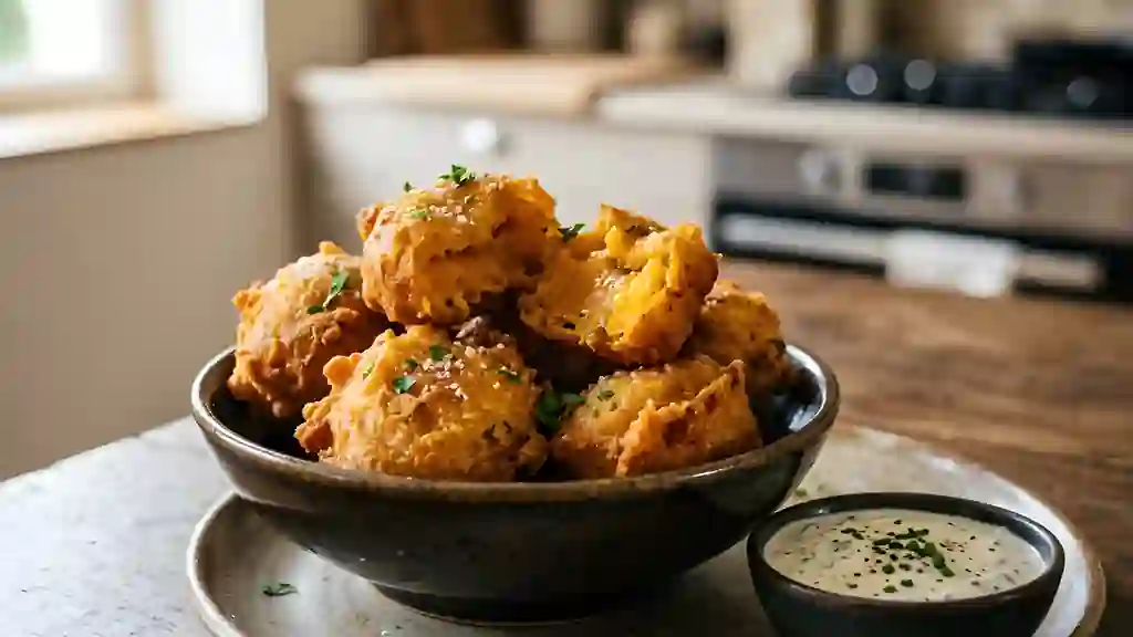 Beignets de potiron fondants et croustillants - Photo de présentation