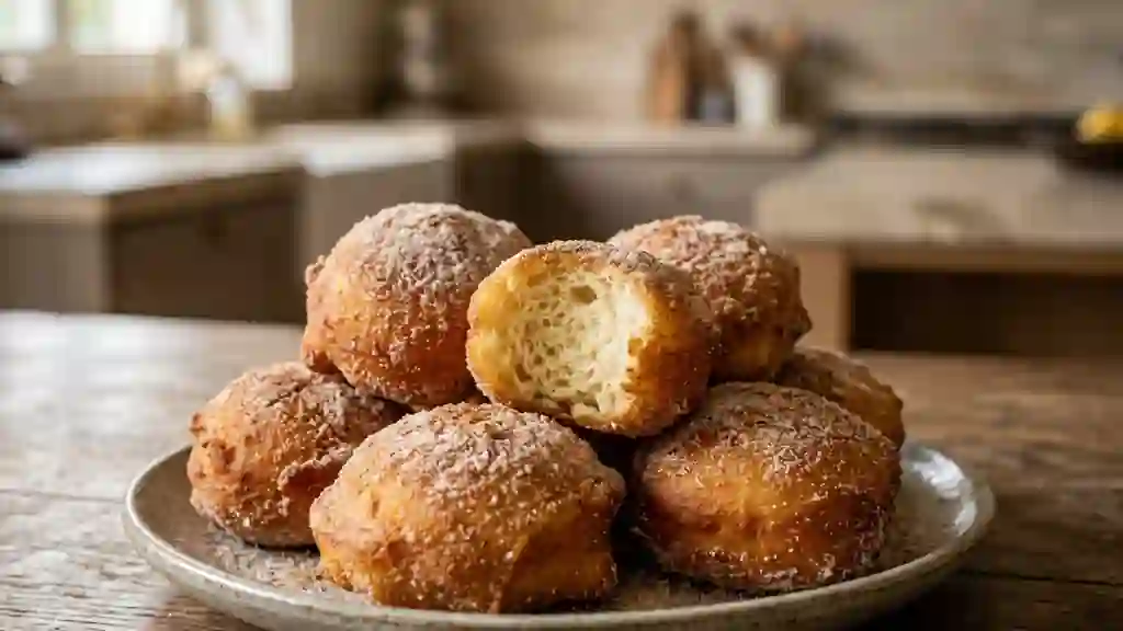 Beignets moelleux à la cannelle - Photo de présentation