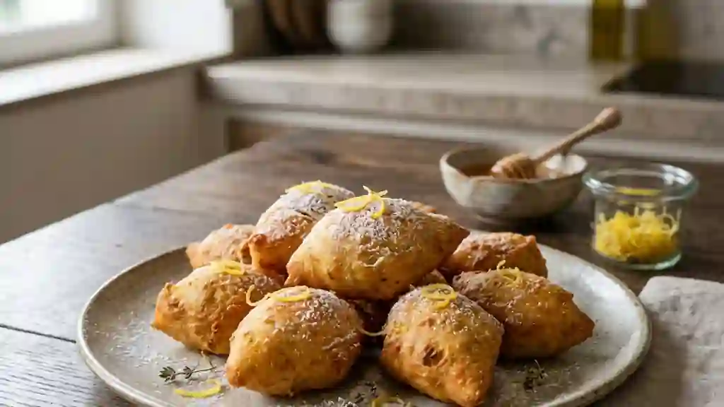 Beignets au Brocciu Moelleux et Citronnés - Photo de présentation