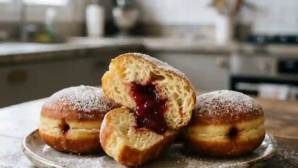 Pączki : Beignets Polonais Moelleux et Fondants - Photo de présentation