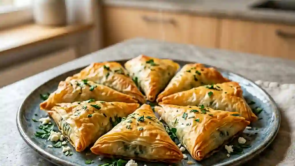Beurek Croustillant Feta et Épinards - Photo de présentation