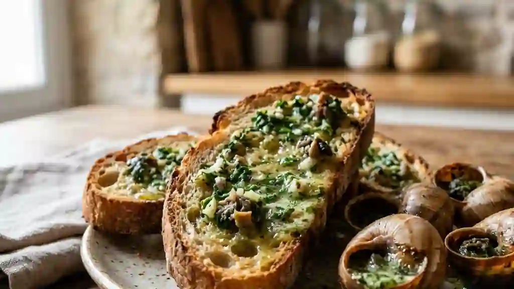 Beurre d'Escargot Onctueux et Persillé - Photo de présentation