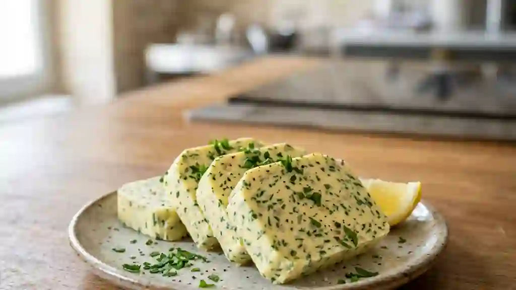Beurre Maître d'Hôtel Fondant au Persil - Photo de présentation