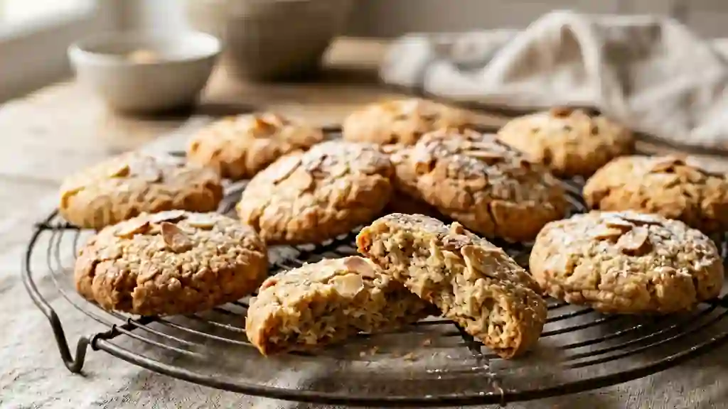 Biscuits Croquants à l'Amande et Vanille - Photo de présentation