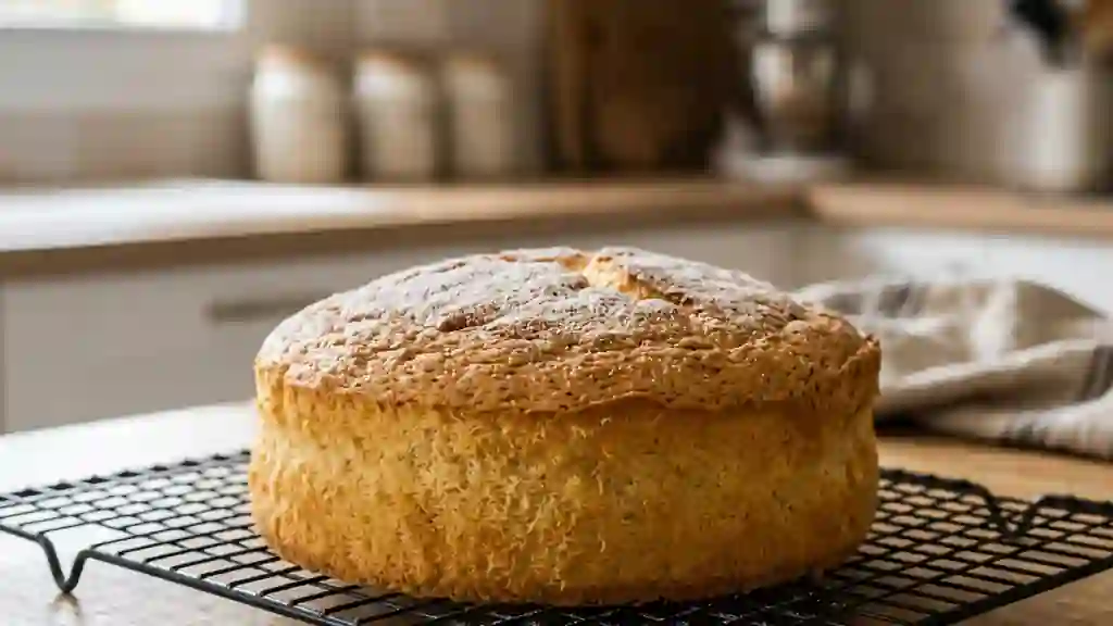 Biscuit mousseline aérien à la vanille - Photo de présentation