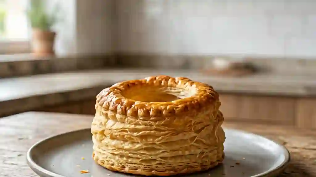 Vol-au-vent : Croûtes feuilletées et dorées - Photo de présentation