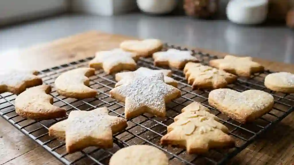 Sablés Plätzchen fondants vanille & amande - Photo de présentation