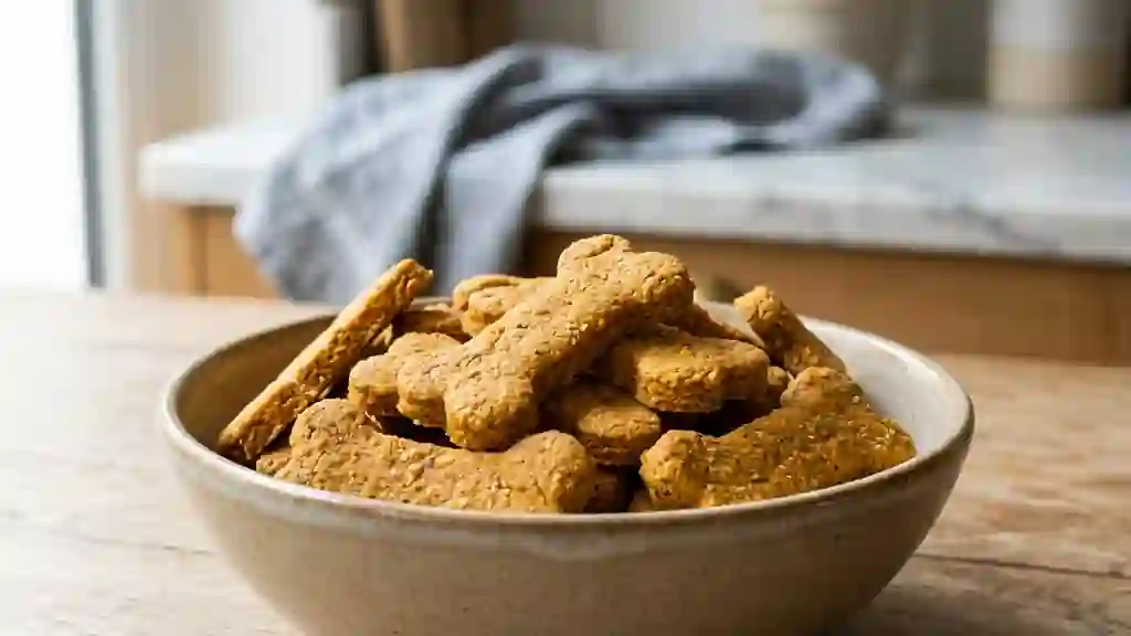 Biscuits citrouille et cacahuète croquants - Photo de présentation