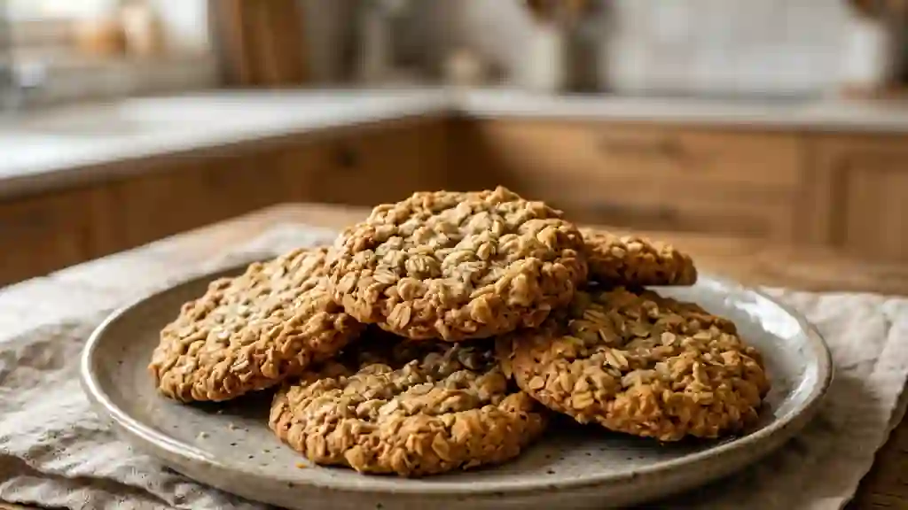 Biscuits Rustiques à l'Avoine et Miel - Photo de présentation