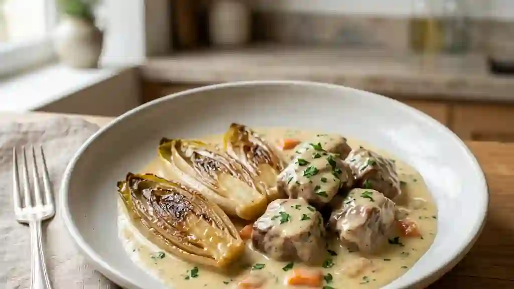 Blanquette de Veau Fondante aux Chicons - Photo de présentation