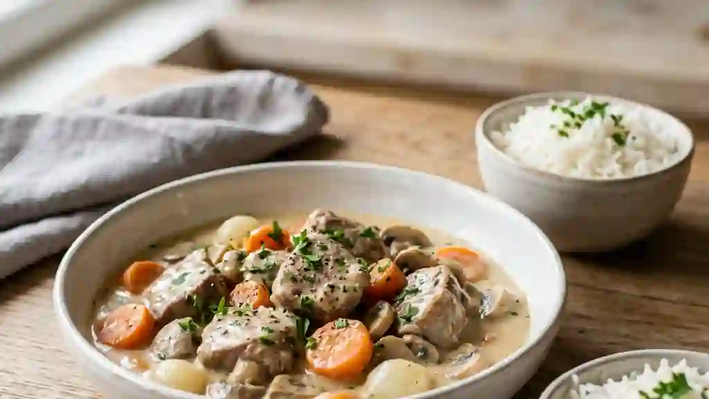 Blanquette de veau fondante à la St Feuillien - Photo de présentation