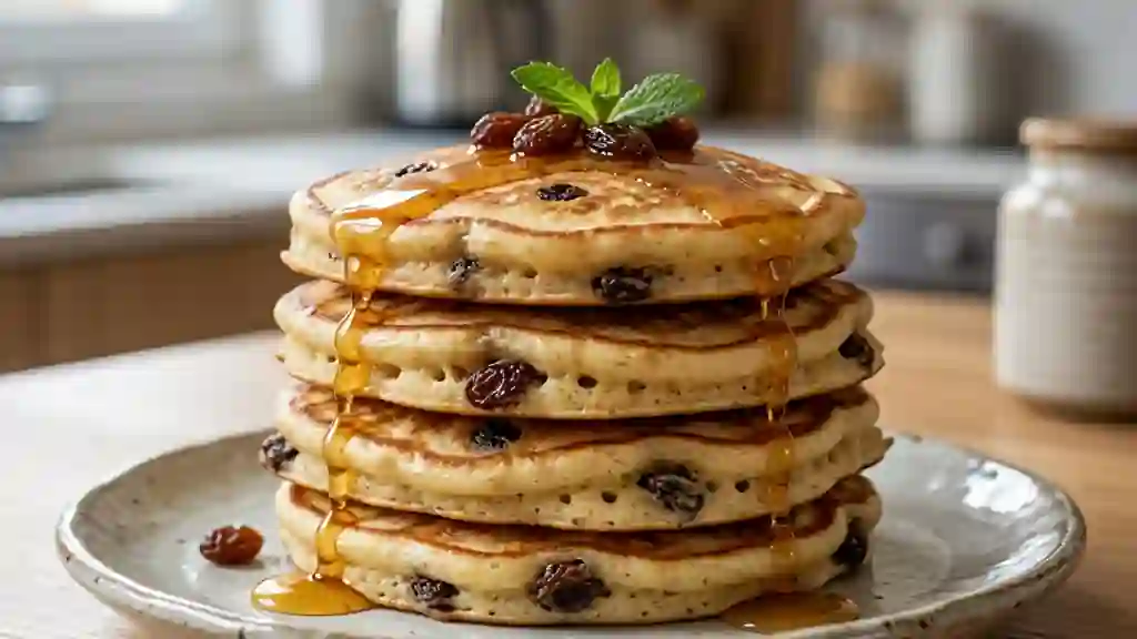 Blinis Moelleux aux Raisins Secs - Photo de présentation