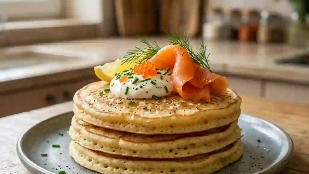 Blinis Russes Épais et Fondants - Photo de présentation