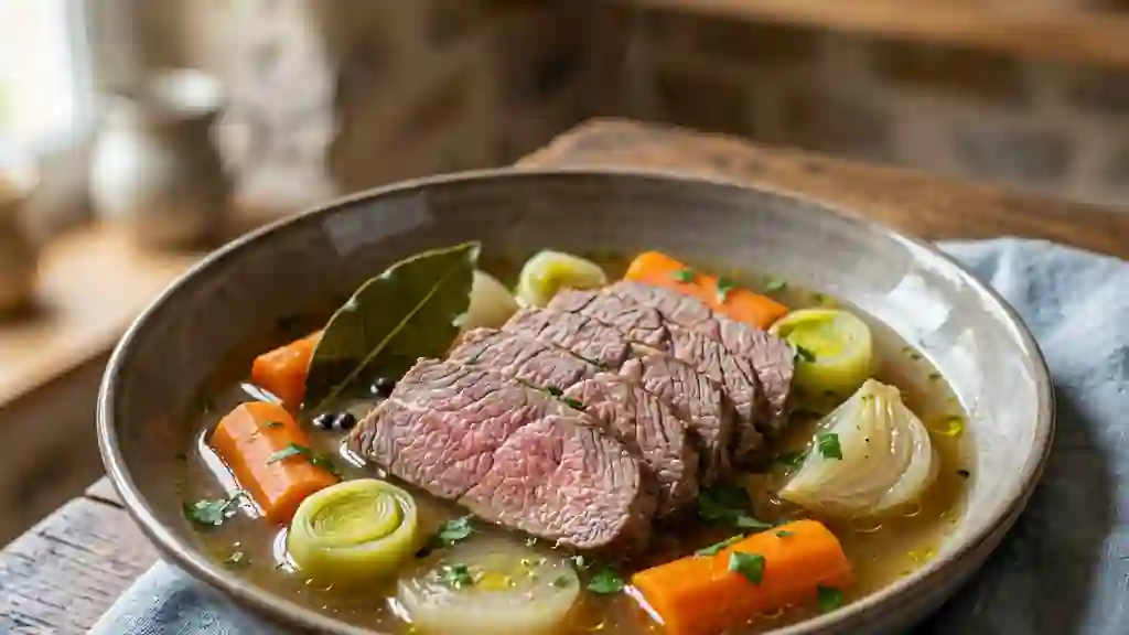 Boeuf à la Ficelle au Bouillon Parfumé - Photo de présentation