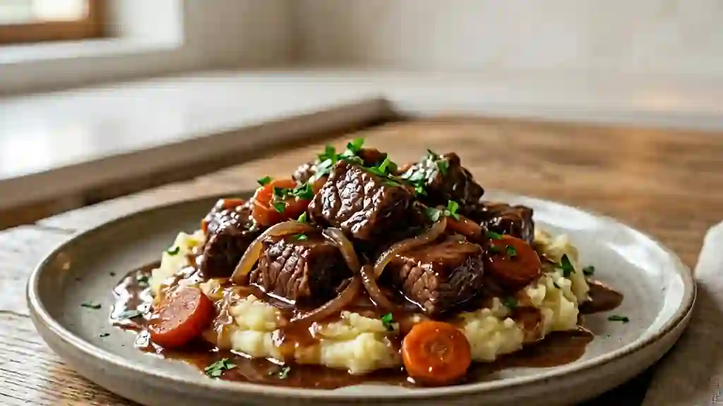 Bœuf à la Saint-Gilloise fondant - Photo de présentation