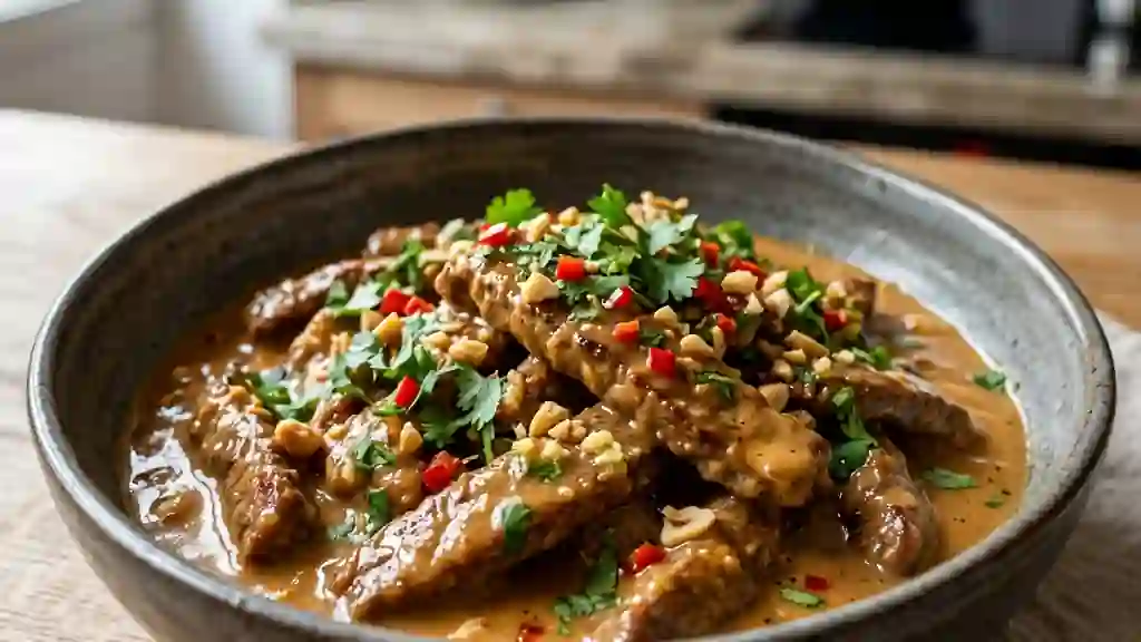Boeuf au Satay Tendrissime à la Cacahuète - Photo de présentation