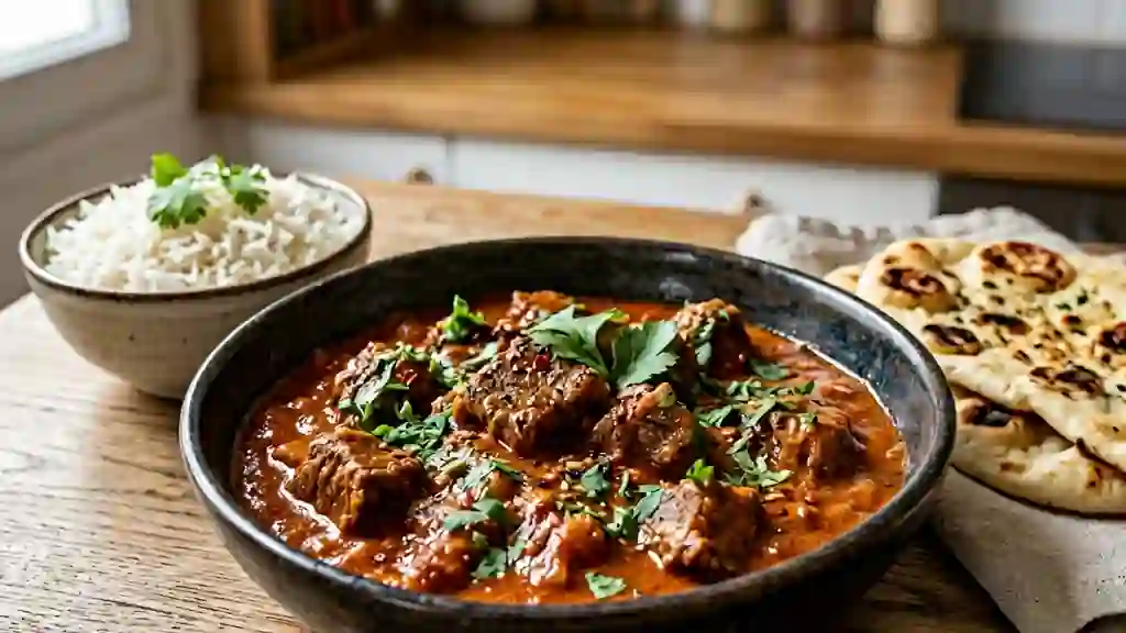 Bœuf Madras Fondant au Lait de Coco - Photo de présentation