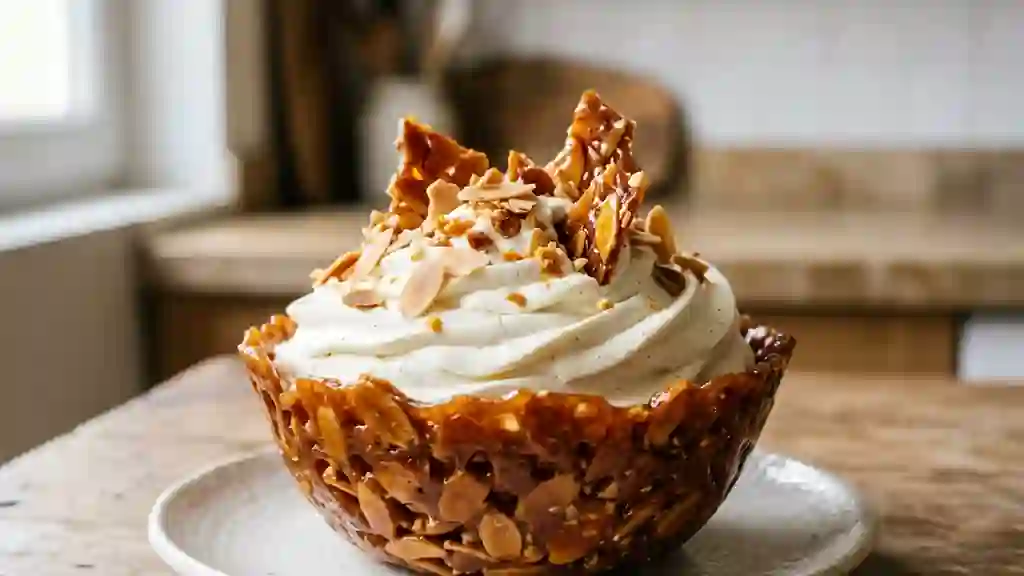 Nougatine Craquante et Chantilly Onctueuse - Photo de présentation