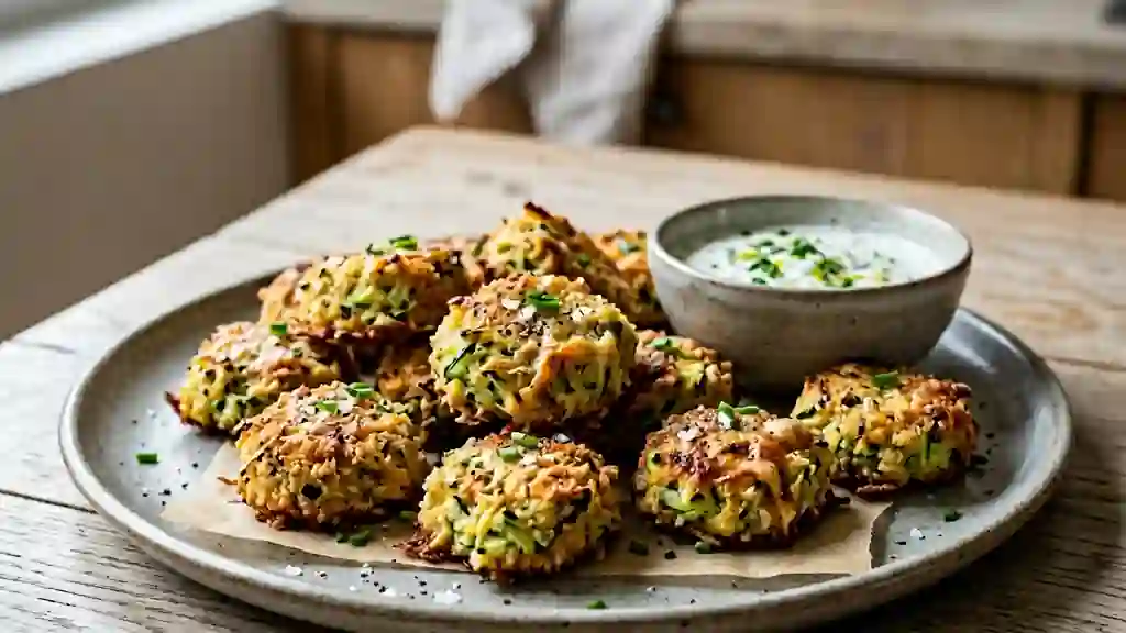 Bouchées courgette & parmesan ultra-crunchy - Photo de présentation