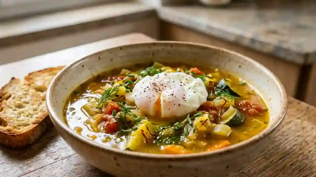 Bouillabaisse de légumes au safran - Photo de présentation