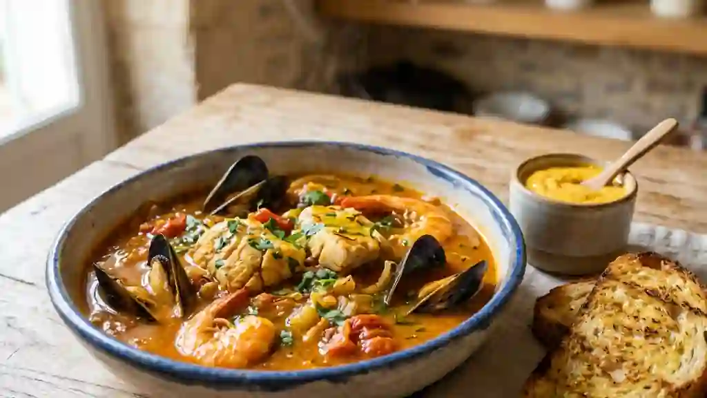 Bouillabaisse Marseillaise au Safran - Photo de présentation