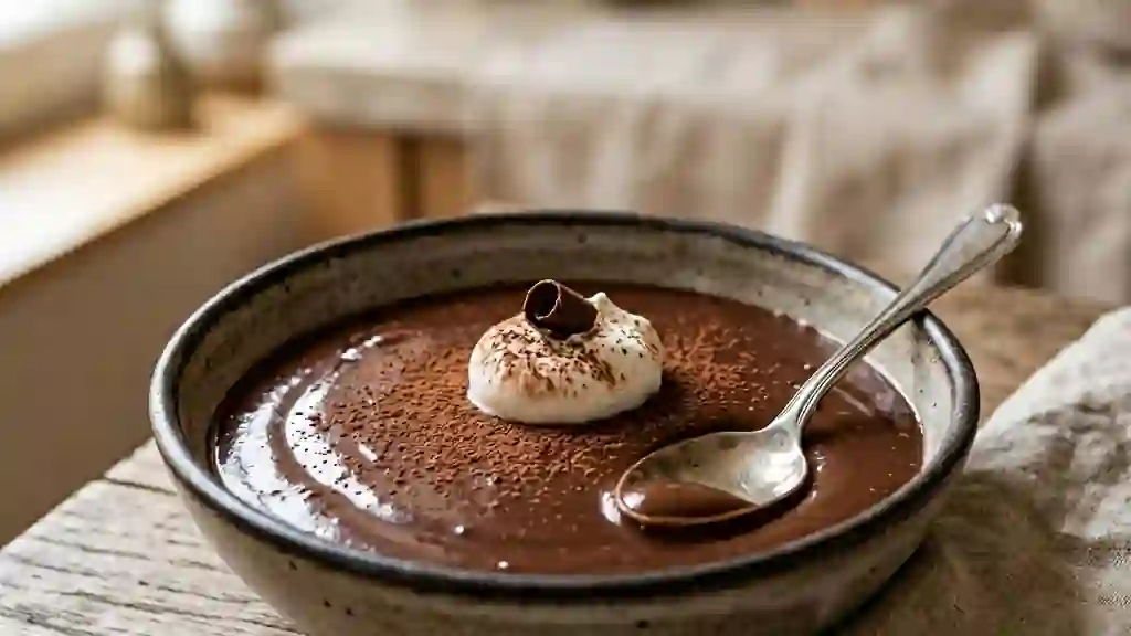 Bouillie chocolatée fondante et rapide - Photo de présentation