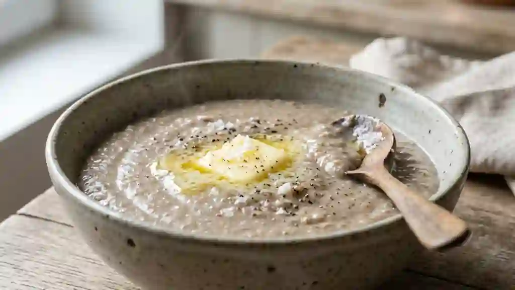 Bouillie Grise Normande Onctueuse - Photo de présentation