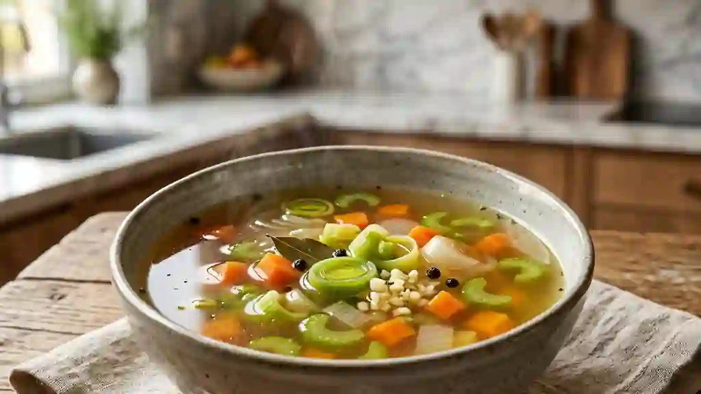 Bouillon potager intense et express - Photo de présentation