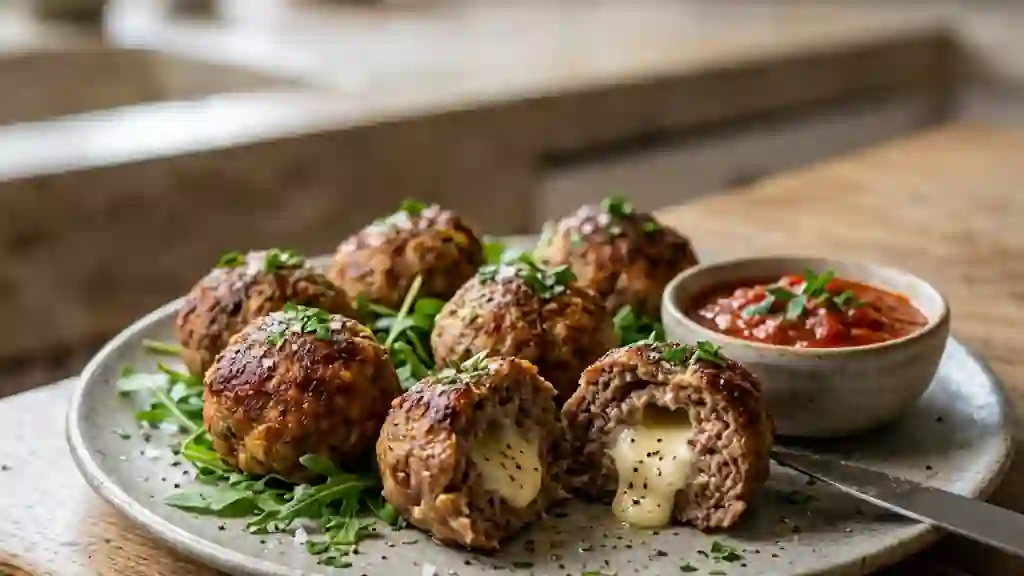 Boulettes de bœuf au Picandou fondant - Photo de présentation