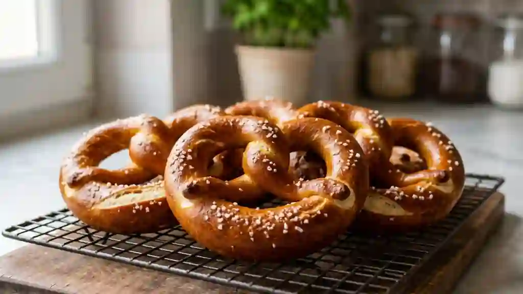 Bretzels Moelleux à la Croûte Brillante - Photo de présentation