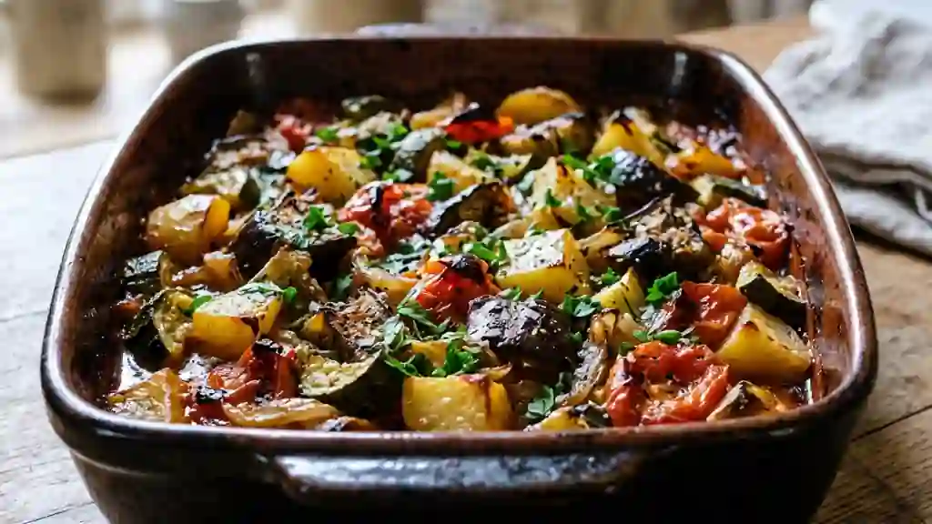 Briam Grec : Légumes Fondants et Caramélisés - Photo de présentation