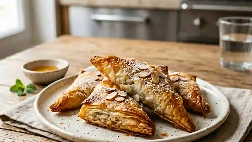 Bricks croustillantes aux amandes et cannelle - Photo de présentation