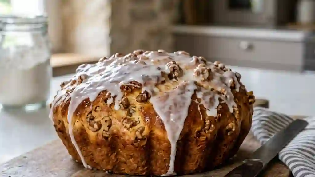 Brioche de Saint-Genix Moelleuse aux Noix - Photo de présentation