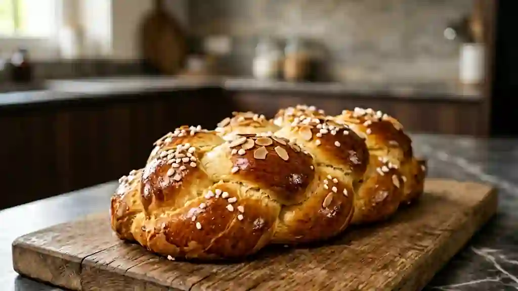 Brioche fribourgeoise à la mie filante - Photo de présentation