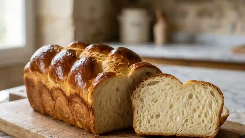 Brioche pur beurre à la mie filante - Photo de présentation