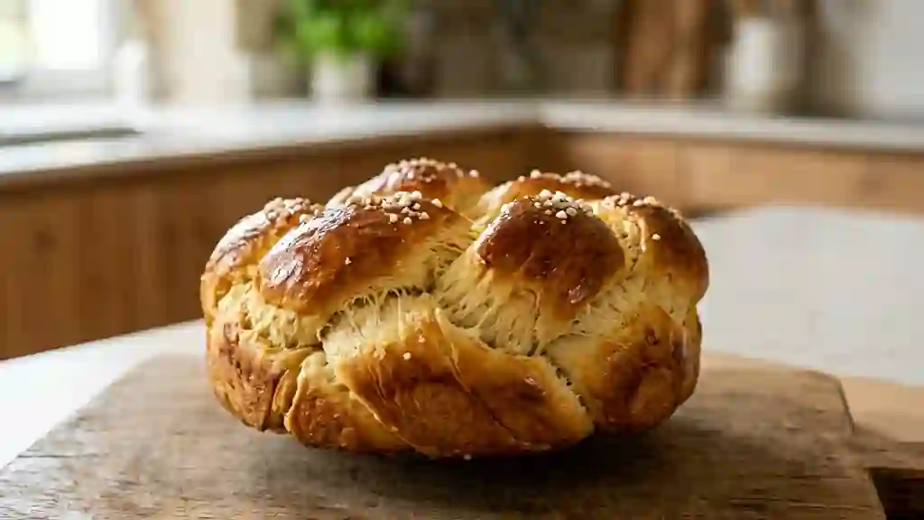 Brioche nuage à la fleur d'oranger - Photo de présentation