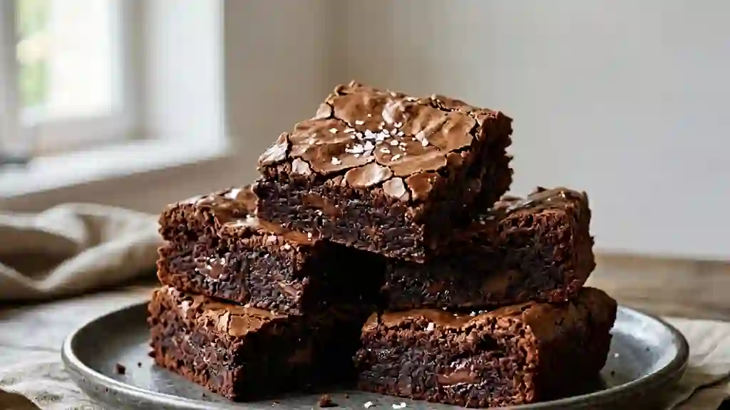 Fudge Brownies au Cœur Fondant - Photo de présentation