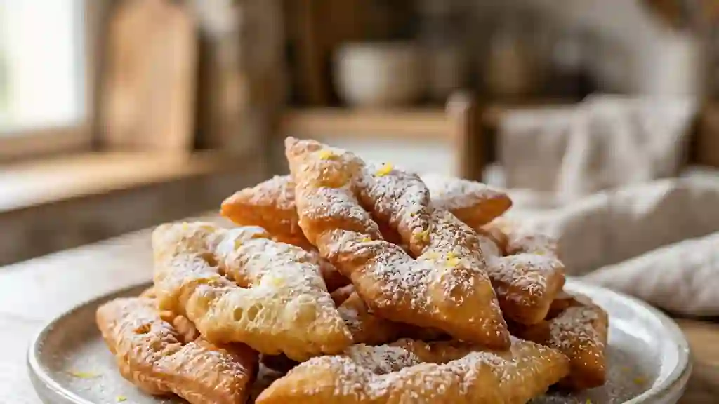 Bugnes Niçoises Moelleuses au Citron - Photo de présentation