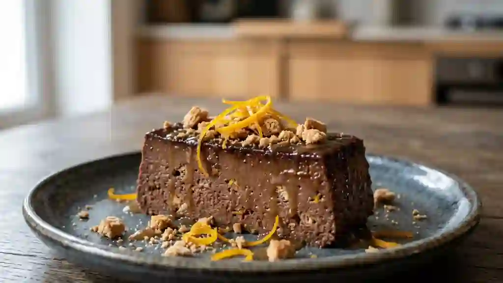 Bunet Piémontais au Cacao et Amaretti - Photo de présentation