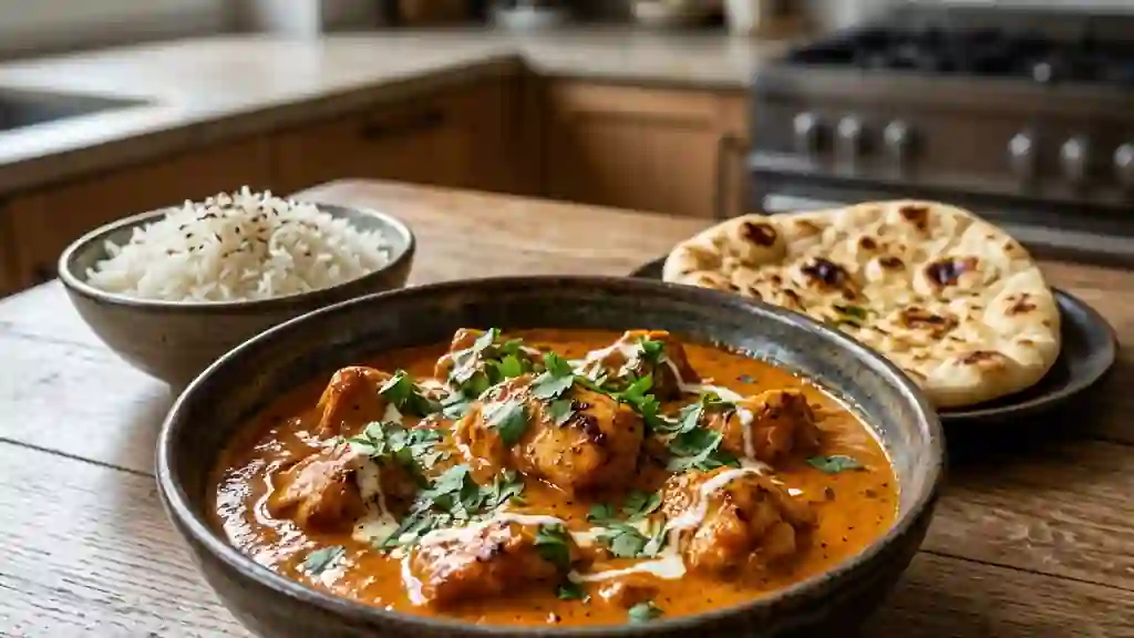 Butter Chicken crémeux au Garam Masala - Photo de présentation