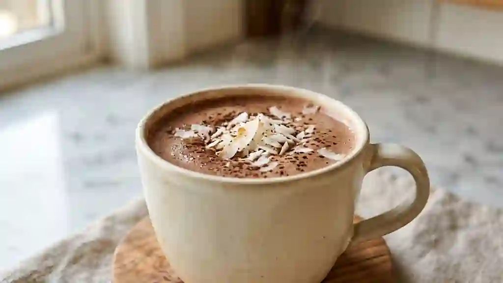 Cacao coco onctueux et vanillé - Photo de présentation