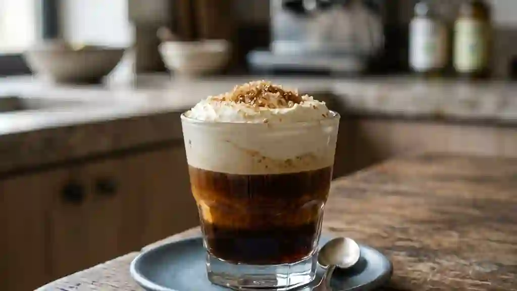 Café valdotain onctueux au génépi - Photo de présentation