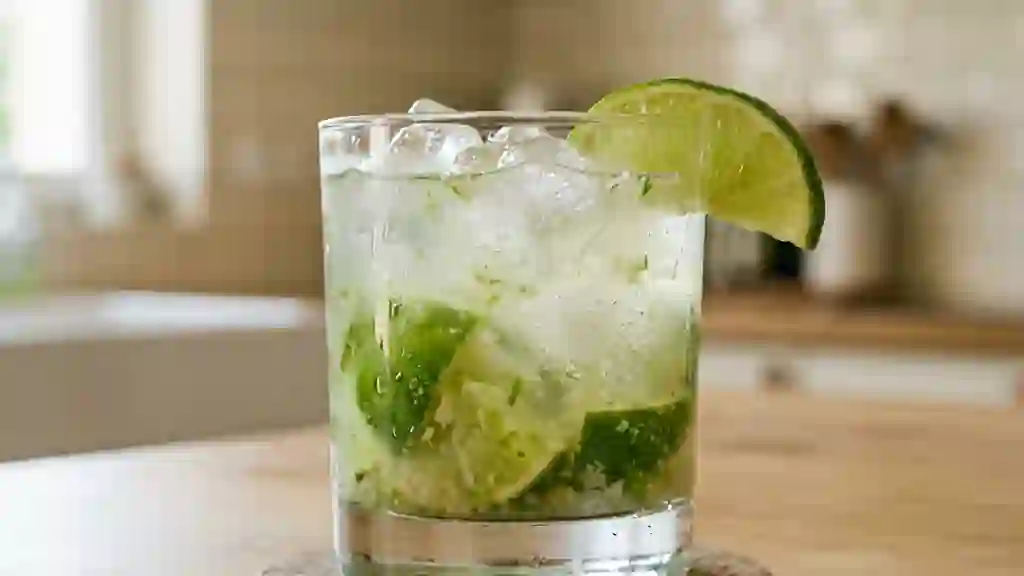Caipirinha Givrée au Citron Vert - Photo de présentation