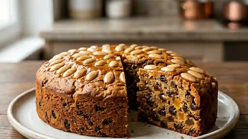 Cake écossais fondant et raisins juteux - Photo de présentation